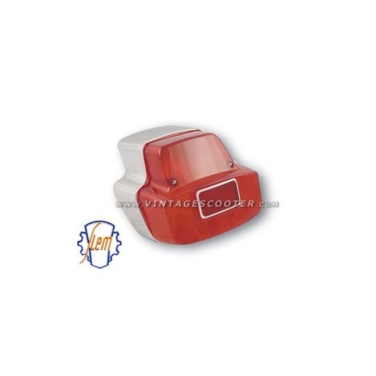 Feu arrière aluminium SIEM Vespa 150 GL / 180 SS + Joint